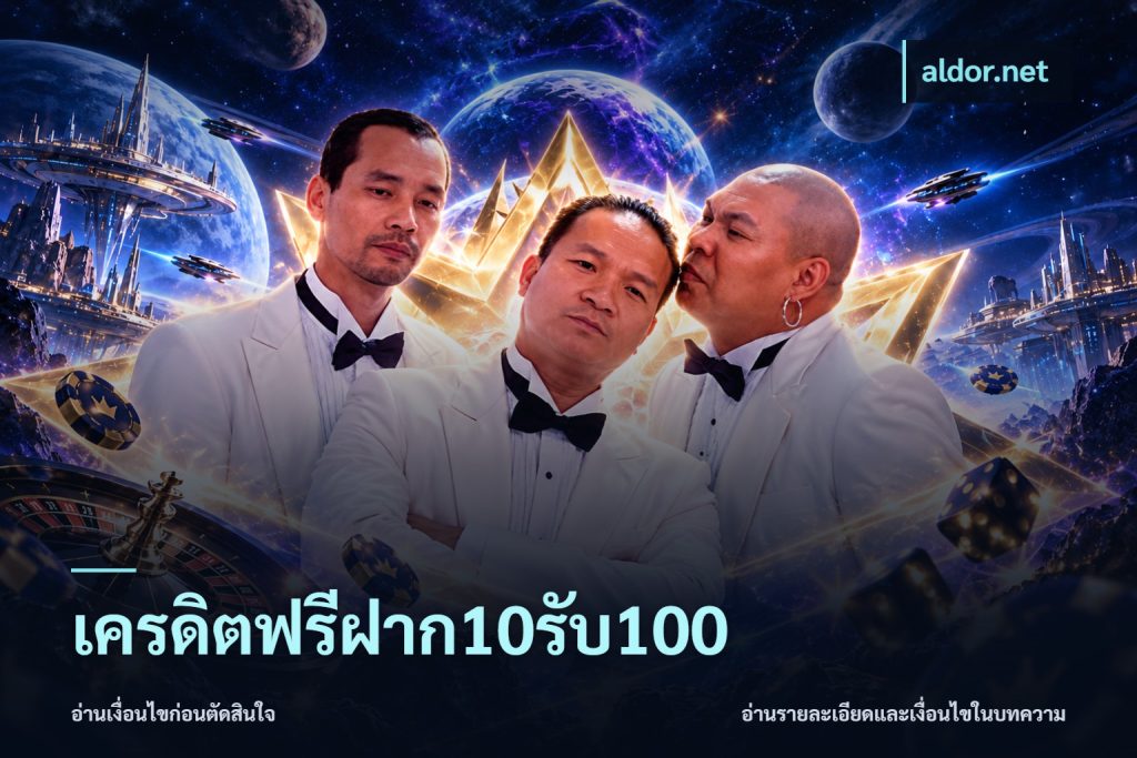 เครดิตฟรีฝาก10รับ100