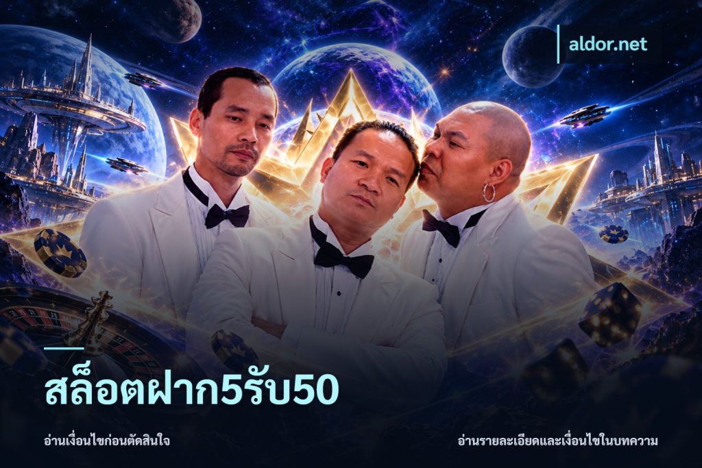 สล็อตฝาก5รับ50