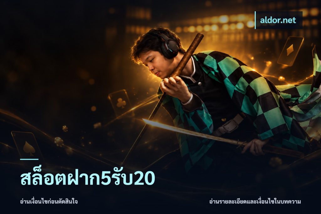 สล็อตฝาก5รับ20