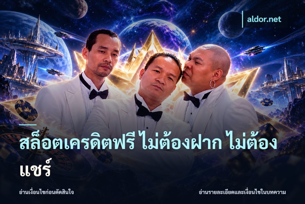 สล็อตเครดิตฟรี ไม่ต้องฝาก ไม่ต้องแชร์